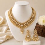 Premium CZ Diamond Necklace Set
