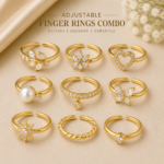 Adjustable Finger Rings Combo