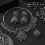 Oxidized Silver Jewellery Set